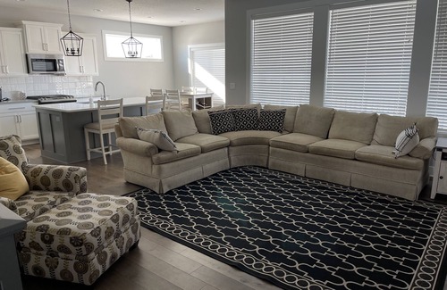 Johnston Villa | Charming Farmhouse Villa with Front Porch and Family-Friendly Amenities