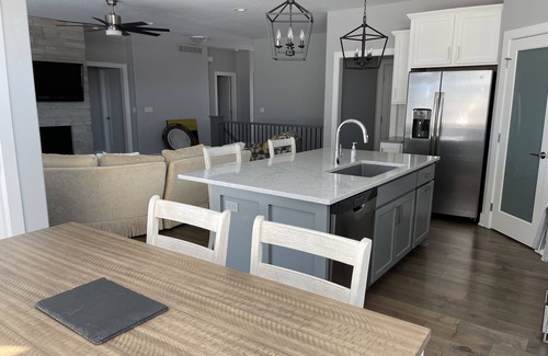 Johnston Villa | Charming Farmhouse Villa with Front Porch and Family-Friendly Amenities