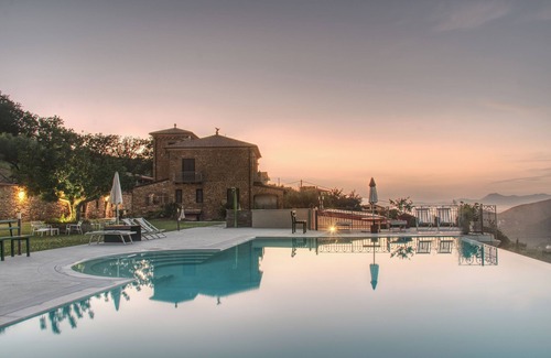 Castellabate House | Unique Farmhouse Retreat with Infinity Pool & Ocean Views