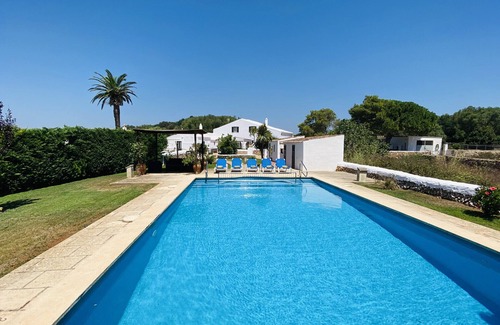 Alayor Villa | Relaxing Farmhouse Retreat with Pool and Padel Court