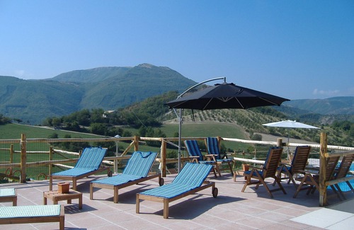 Acqualagna Apartment | Idyllic Farmhouse with Pool in Montefeltro's Nature