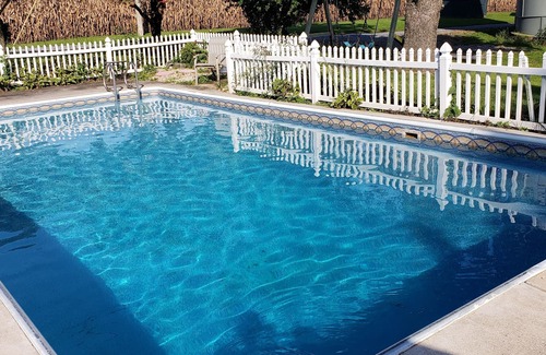 Bainbridge Cabin | Idyllic Farmstay with Pool, Firepit & Ocean Views