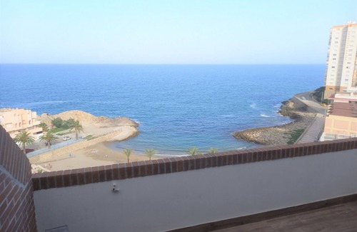 Faro de Cullera Apartment | FAROMAR: Ocean View Retreat with Pool & Spa Amenities