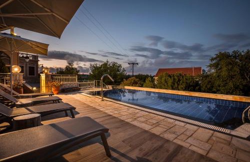 Matsoukata Apartment | Elegant Faros Residence for Adults with Oceanfront Pool