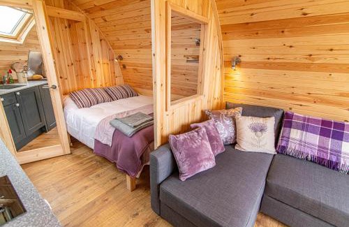 Aberfeldy Apartment | Pet-Friendly Glamping Pod with Hot Tub at Pitilie Pods