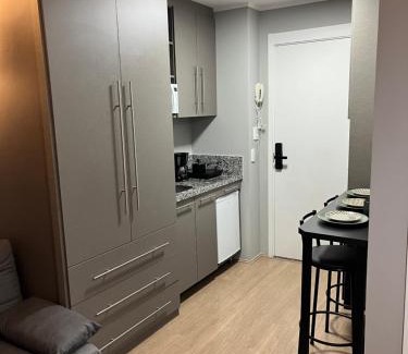Bras Apartment | Charming Studio Near Brás Metro with Ocean View Amenities
