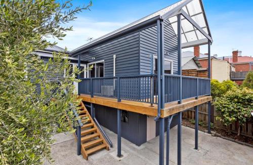 North Hobart House | Elegant Federation Home with Hot Tub in Central Location