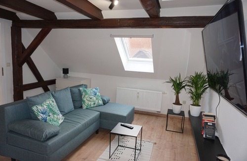 Delitzsch Apartment | Relaxing Oasis in Old Town with SmartTV & Breakfast Included