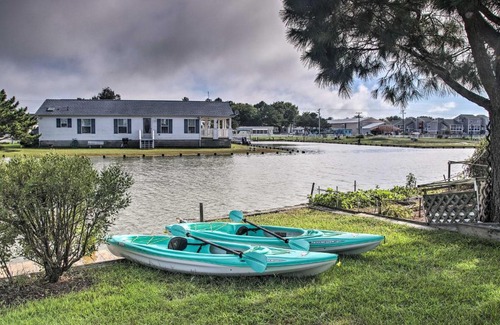 Fenwick Island House | Canalfront Retreat in Fenwick Island, Steps to the Beach