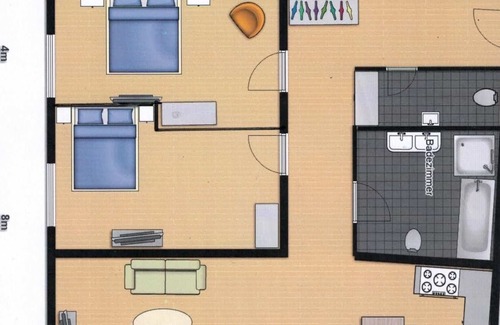 Fischbach Apartment | Ferienwohnung/app. für 6 Gäste mit 110m² in Friedrichshafen-fischbach