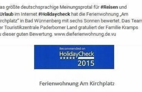 Bad Wuennenberg Apartment | Ferienwohnung/app. für 6 Gäste mit 60m² in Bad Wünnenberg-kernstadt