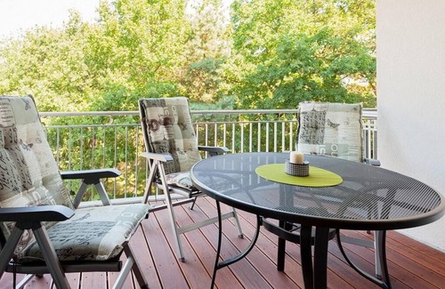 Binz Apartment | Beachside Retreat with Balcony & Fireplace - 9.8 Rated