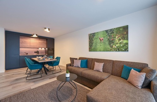 Waggershausen Apartment | Relaxing Retreat at Ferienappartementhaus Stock Nr. 2