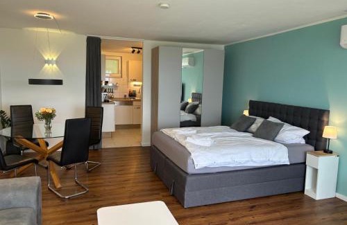 Markdorf Apartment | Scenic Ferienappartement with Mountain and Lake Views