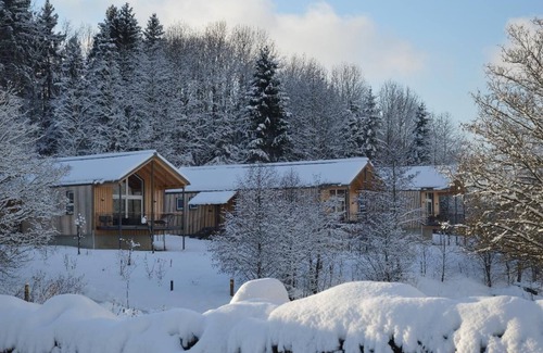 Bohmzwiesel Apartment | Discover a Cozy Chalet with Inviting Lounge Veranda