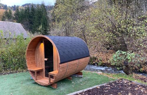 Arnoldstein House | Experience Ferienhäuser Glück Auf: Spa, Sauna & Hot Tubs