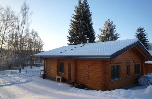 Mecklenburgische Kleinseenplatte House | Relaxing Retreat at Ferienhaus am See in Fleeth with Hot Tub