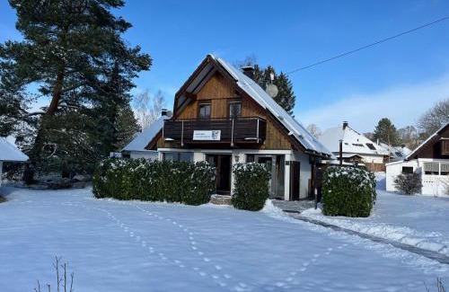 Feriendorf Silbersee House | Family Retreat at Ferienhaus am Silbersee with Ocean View