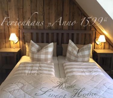 Wernigerode Old Town House | Discover Ferienhaus Anno 1599: Perfect for Families!