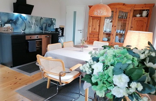 Haselbachtal House | Cozy Retreat for 2 in Haselbachtal with Ocean View
