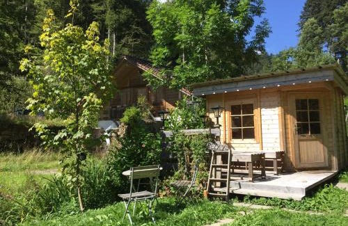 Schopfheim Ski Chalet | Ferienhaus Häxenäscht mit Sauna, Hotpot und Schopf mit gemütlichem Stübli und Pizzaofen
