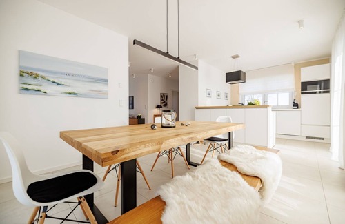 Puddemin House | Cozy Ferienhaus Hus in de Sünn with Ocean View & Pet Friendly