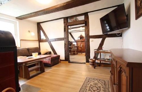 Wittendorp House | Charming Thatched Roof House in Pogreß - Pet and Child Friendly