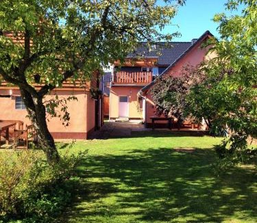 Hanshagen Apartment | Pet-Friendly Retreat at Ferienhaus Moewe - Guest Rated 9.2