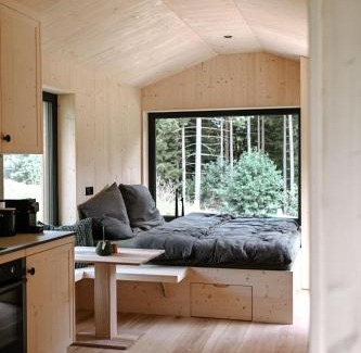 Ybbsitz House | Ferienhaus "Moosgrün" - Tiny House Urlaub