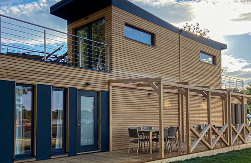 Falkenberg House | Relax at Ferienhaus Onkel Uhu by Kiebitzer See