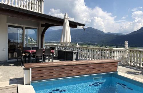 Gordola Villa | Idyllic Holiday Home with Lake Maggiore Views & Pool