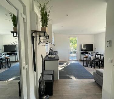 Neustadt-Glewe Apartment | Seaside Retreat at Ferienhaus Seekoje - 4-Star Comfort & Ocean Views