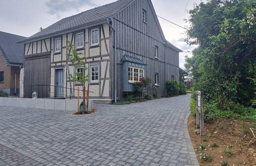Buch House | Historic Half-Timbered House with Ocean View & Spa
