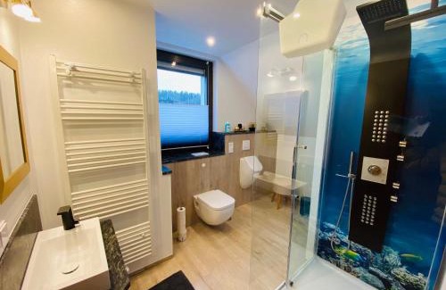 Nahetal-Waldau Apartment | Family-Friendly Ferienhaus zur Waldauer Höhe with Balcony