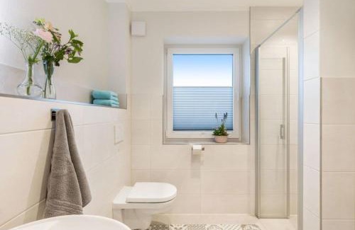 Wenkendorf Apartment | Pet-Friendly Oceanview Bungalow at Ferienhof Marquardt