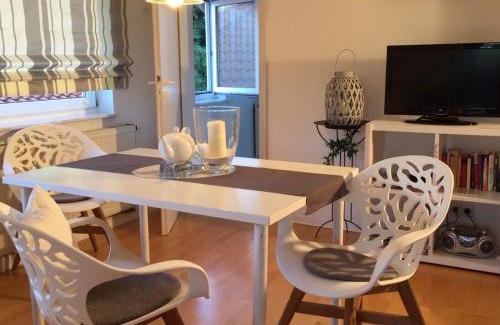 Rot am See Apartment | Discover Ferienidyll Aumühle "Muswiese" with Ocean Views