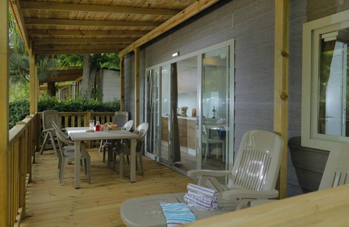 Zona XXXIII Acilia Sud House | Top-Rated Ferienpark Fabulous Mobilehome with Ocean View