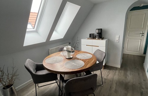 Vitte House | Oceanfront Retreat at Ferienwohnung Fuchsbau Vitte, OG