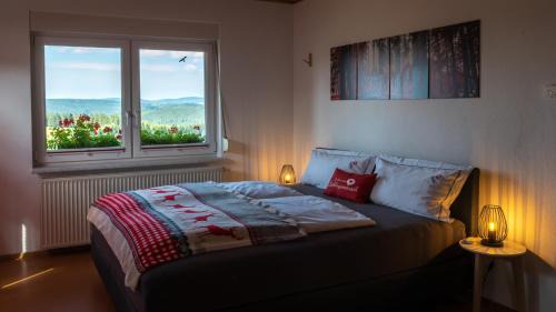 Meuselbach-Schwarzmuhle Apartment | Ferienwohnung FUCHSBAU im EG des Ferienhauses Falkenhöhe