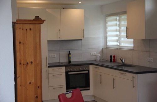 Uehlingen-Birkendorf Apartment | Elegant Terrace Getaway with Kitchen & Breakfast Options