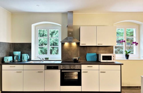 Boxberg/O.L. Apartment | Ocean View Retreat: Ferienwohnung 2 - Alte Schmiede Reichwalde