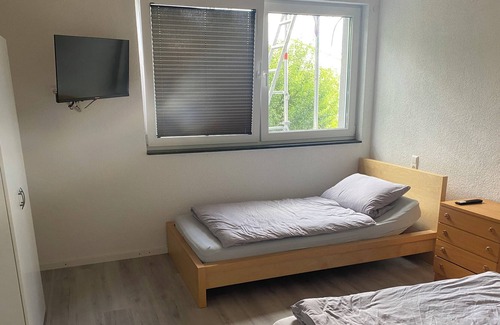 Hohenhaslach Apartment | Spacious 2-Bedroom Apartment with Terrace and Kitchen
