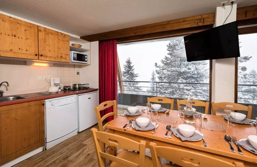 Chamrousse Apartment | Ferienwohnung 3 Zimmer 8 Personen - Bergblick