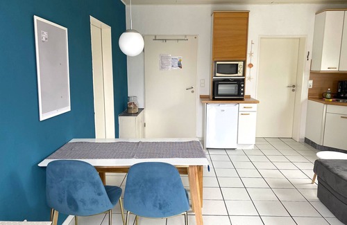 Wangerland Apartment | Cozy 1-Bedroom Retreat with Kitchen and Terrace Access