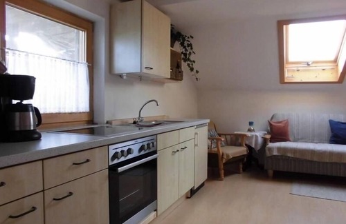 Teisendorf Apartment | Cozy Retreat for 2-5 Guests with Balcony & Kitchen Access