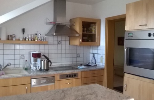Bad Waldsee Apartment | Cozy 2-Bedroom Apartment with Balcony & Breakfast Included