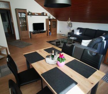 Leutenbach Apartment | Family-Friendly Retreat at Ferienwohnung Anneliese - Rated 9.3