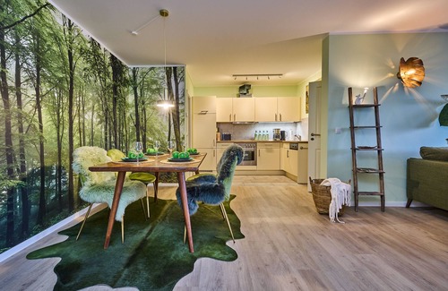 Muritz Apartment | Cozy 4-Person Apartment with Pool & Spa in Göhren-Lebbin
