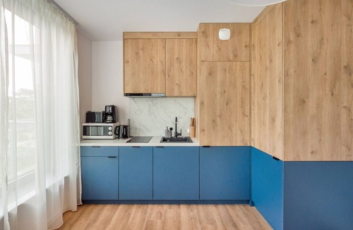 Mielno Apartment | Cozy Mielno Apartment for 4 with Spa Access and Kitchen