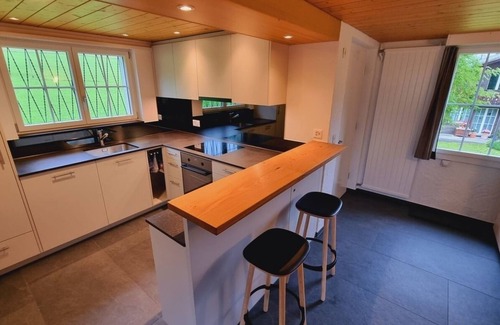 Lenk Apartment | Ideal Family Retreat: Spacious Apartment for 6 in Lenk